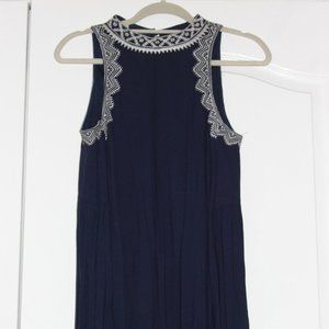 She + Sky  High Neck Dress